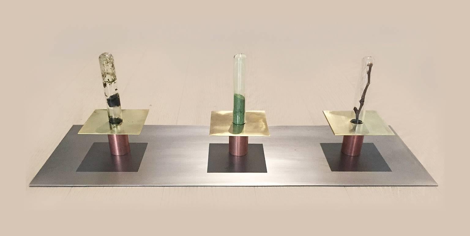 Hypothesis- DNA EXTRACTION PROCESS - state I- - Sculpture by Sabrina Merayo Nuñez