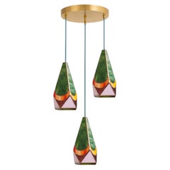 Sabrina Moon Three Pendant Chandelier