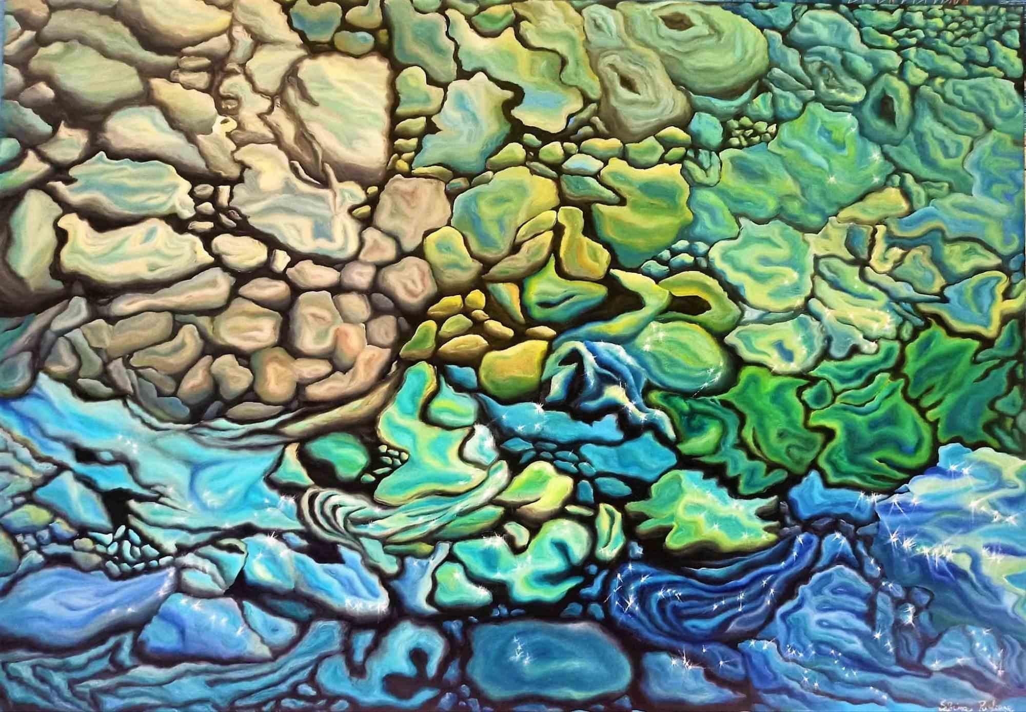 Seabed - Oil Painting by Sabrina Pugliese - 2019