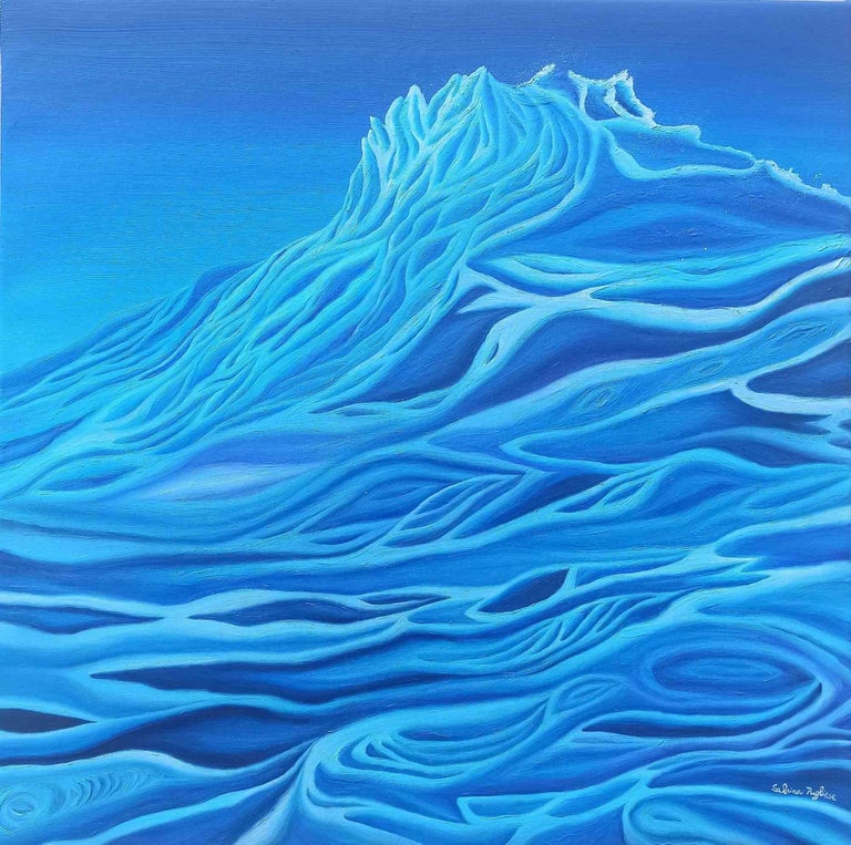 Sabrina Pugliese - The Melting of Glaciers - Oil Painting by Sabrina  Pugliese - 2019 For Sale at 1stDibs
