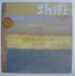 'Shift' oil on Board c2020