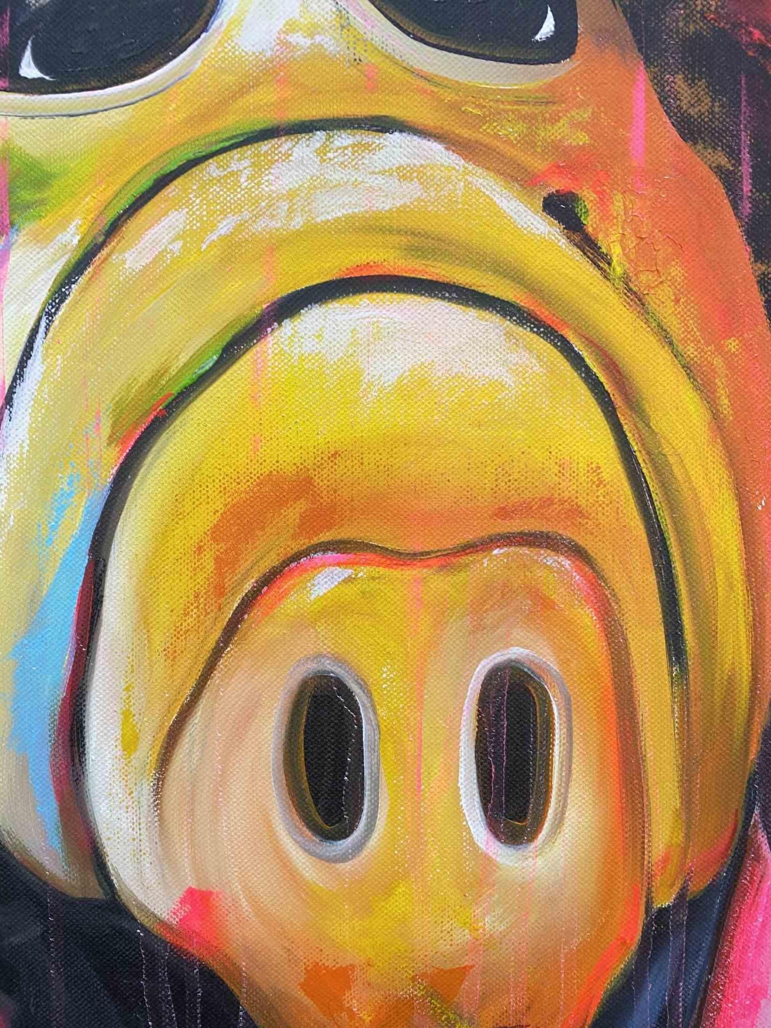 Das Leben kann so schön sein – Acryl von Sabrina Seck – 2022 im Angebot 3