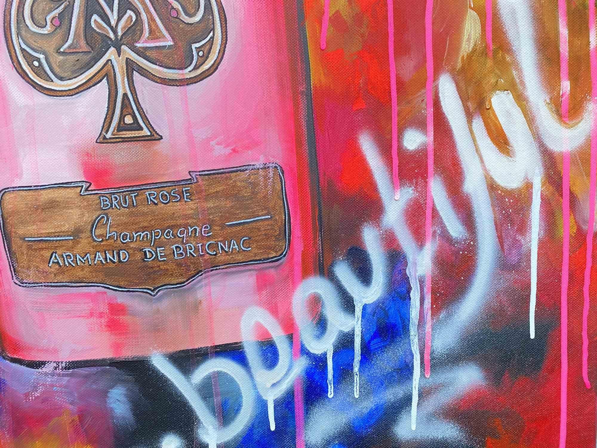 Das Leben kann so schön sein – Acryl von Sabrina Seck – 2022 im Angebot 5