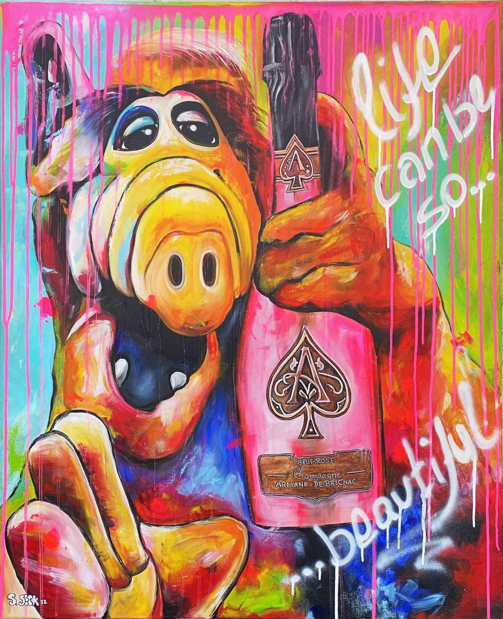 Life Can be so Beautiful - Acrylic by Sabrina Seck - 2022