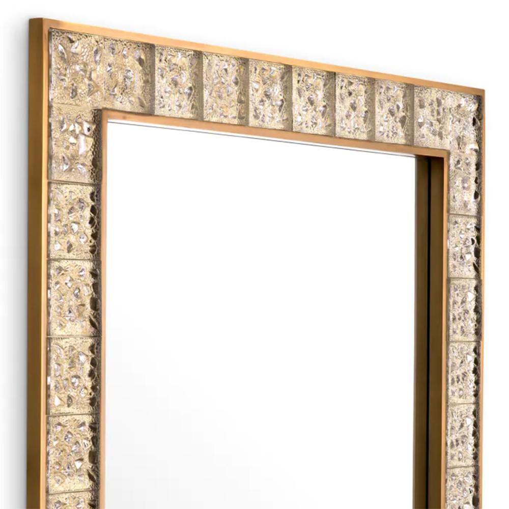 Hand-Crafted Sabrine Mirror For Sale
