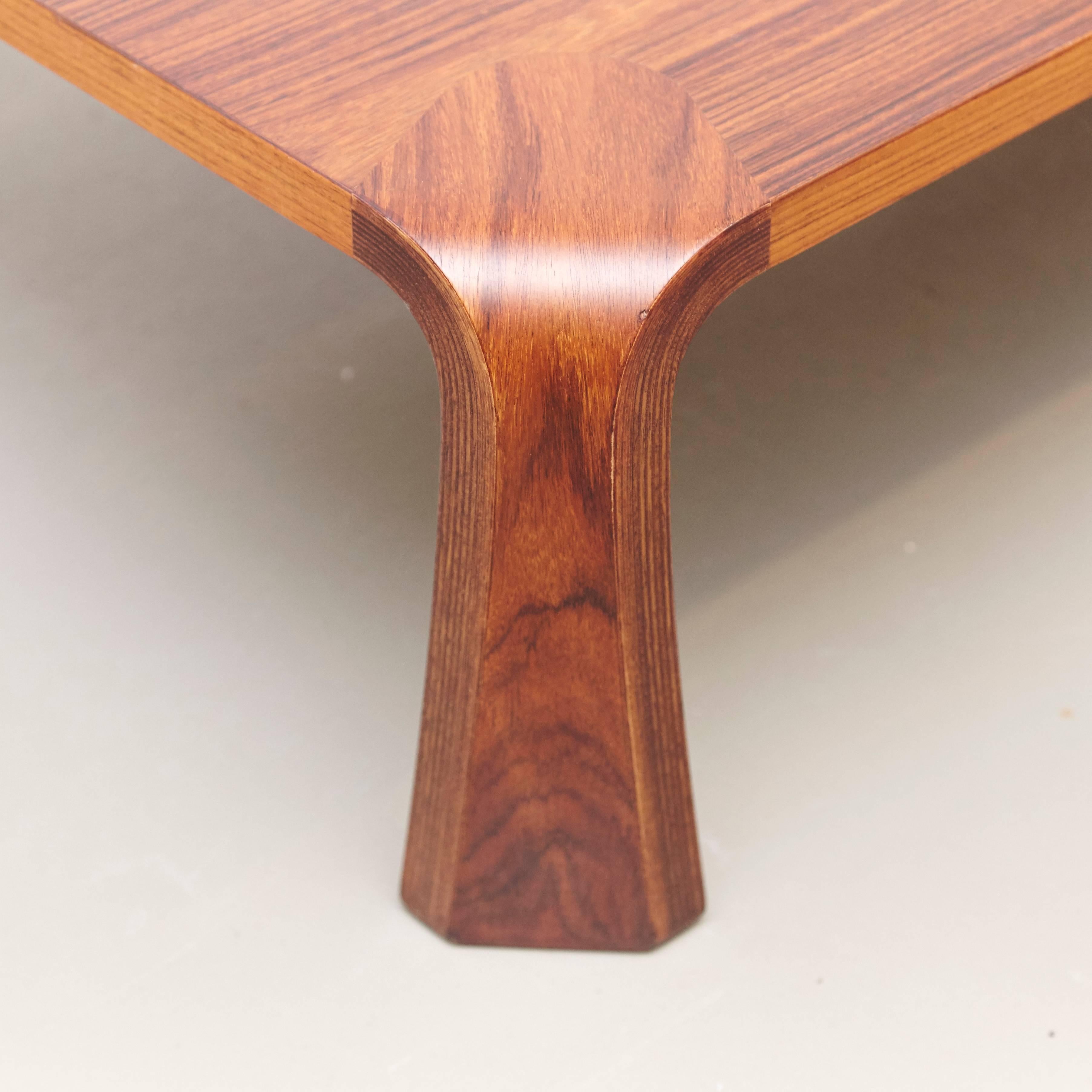 Mid-Century Modern Saburo Inui Coffee Table for Tendo, Japan, circa 1960