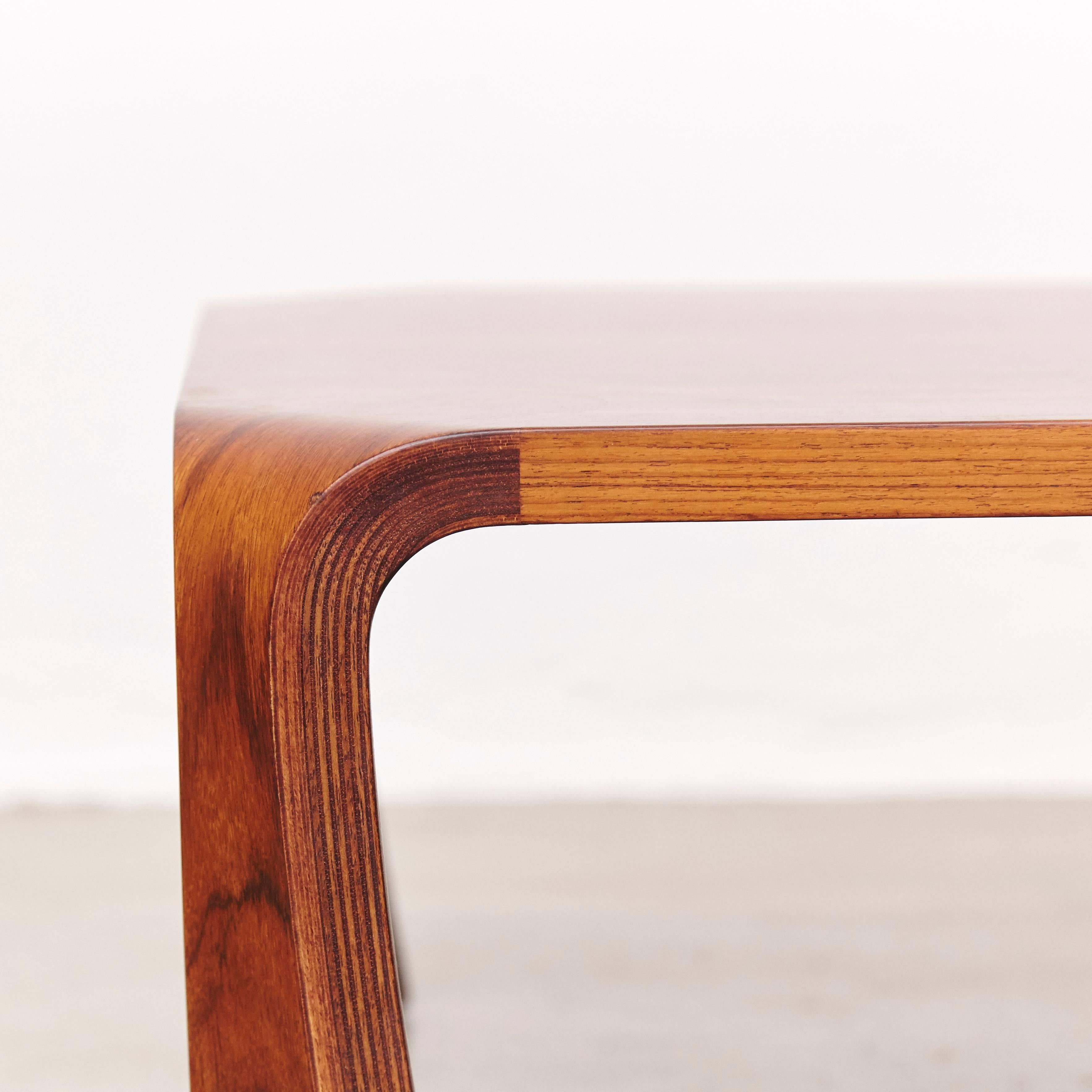 Saburo Inui Coffee Table for Tendo, Japan, circa 1960 In Good Condition In Barcelona, Barcelona