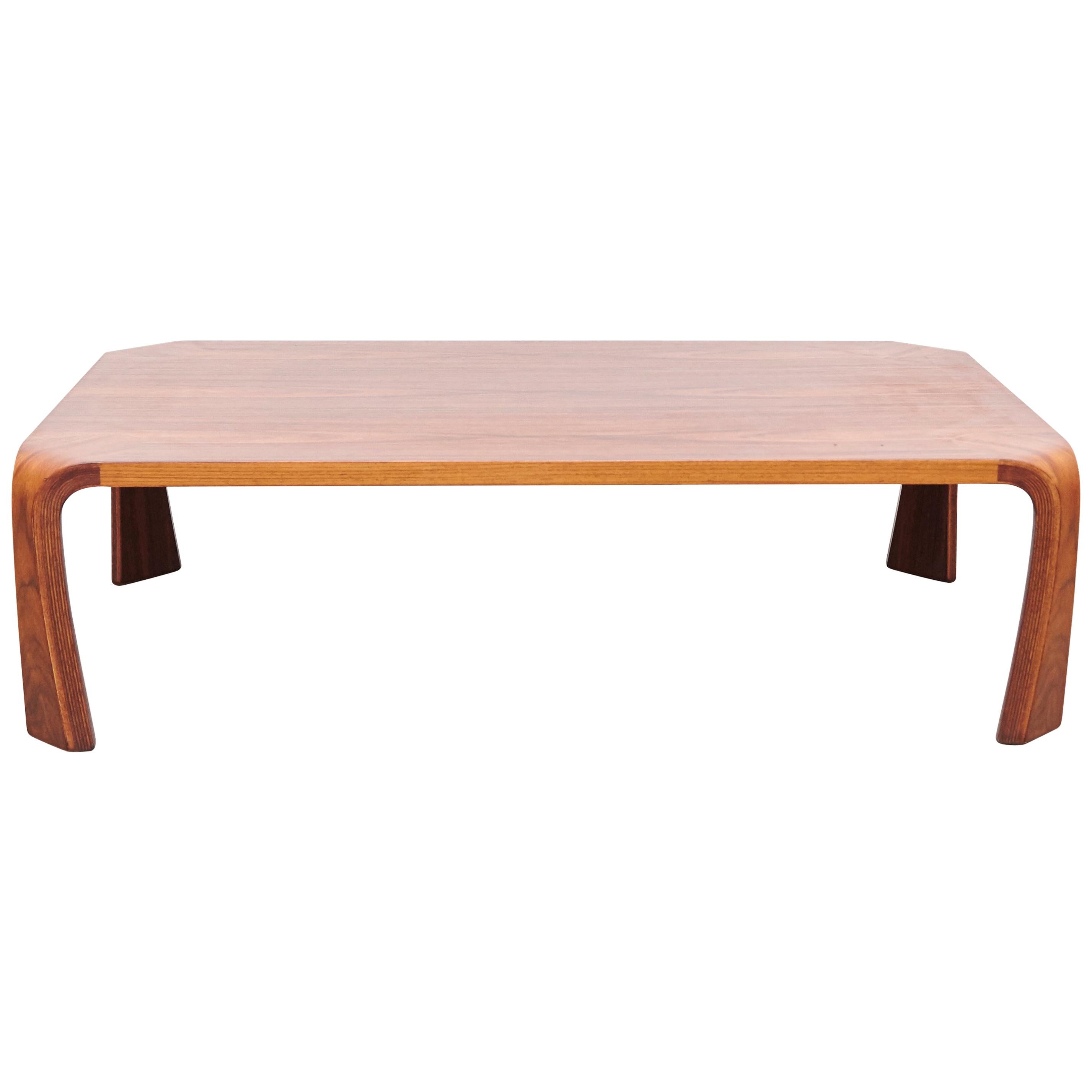 Saburo Inui Coffee Table for Tendo, Japan, circa 1960