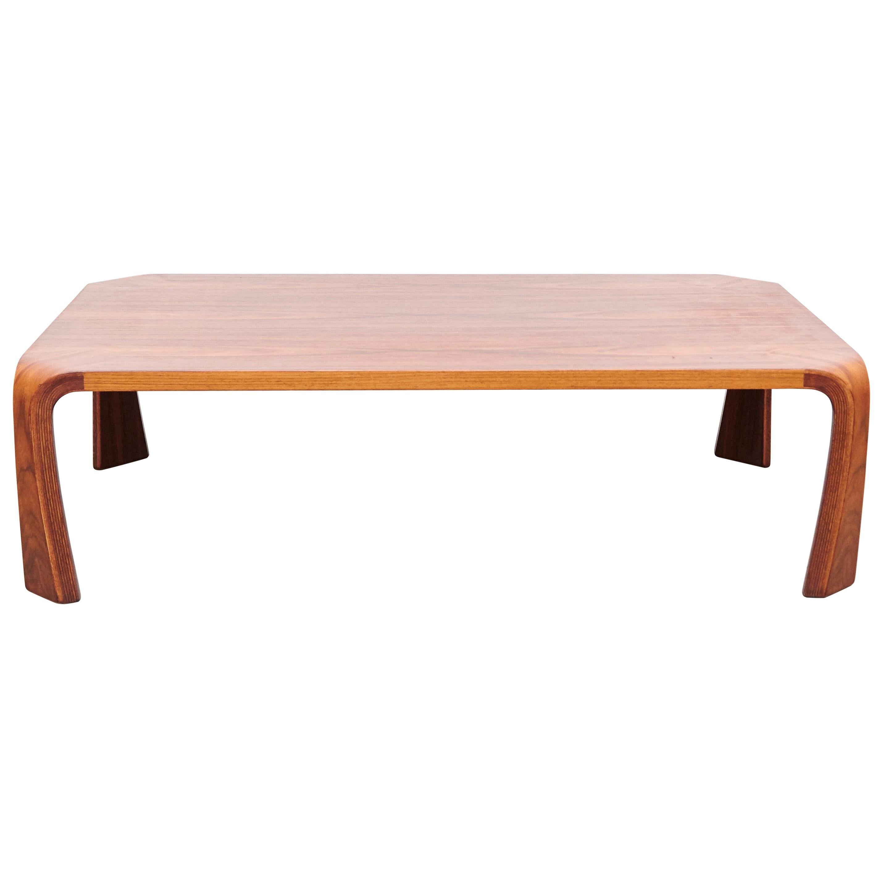 Saburo Inui Coffee Table for Tendo, Japan, circa 1960