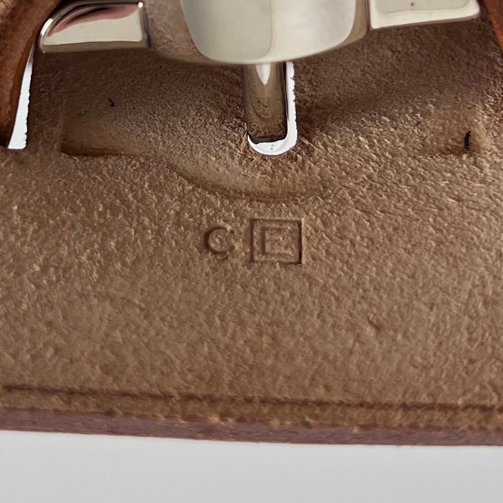 Sac à main HERMÈS Herbag 31 toile et cuir marron 2001 in vendita 7