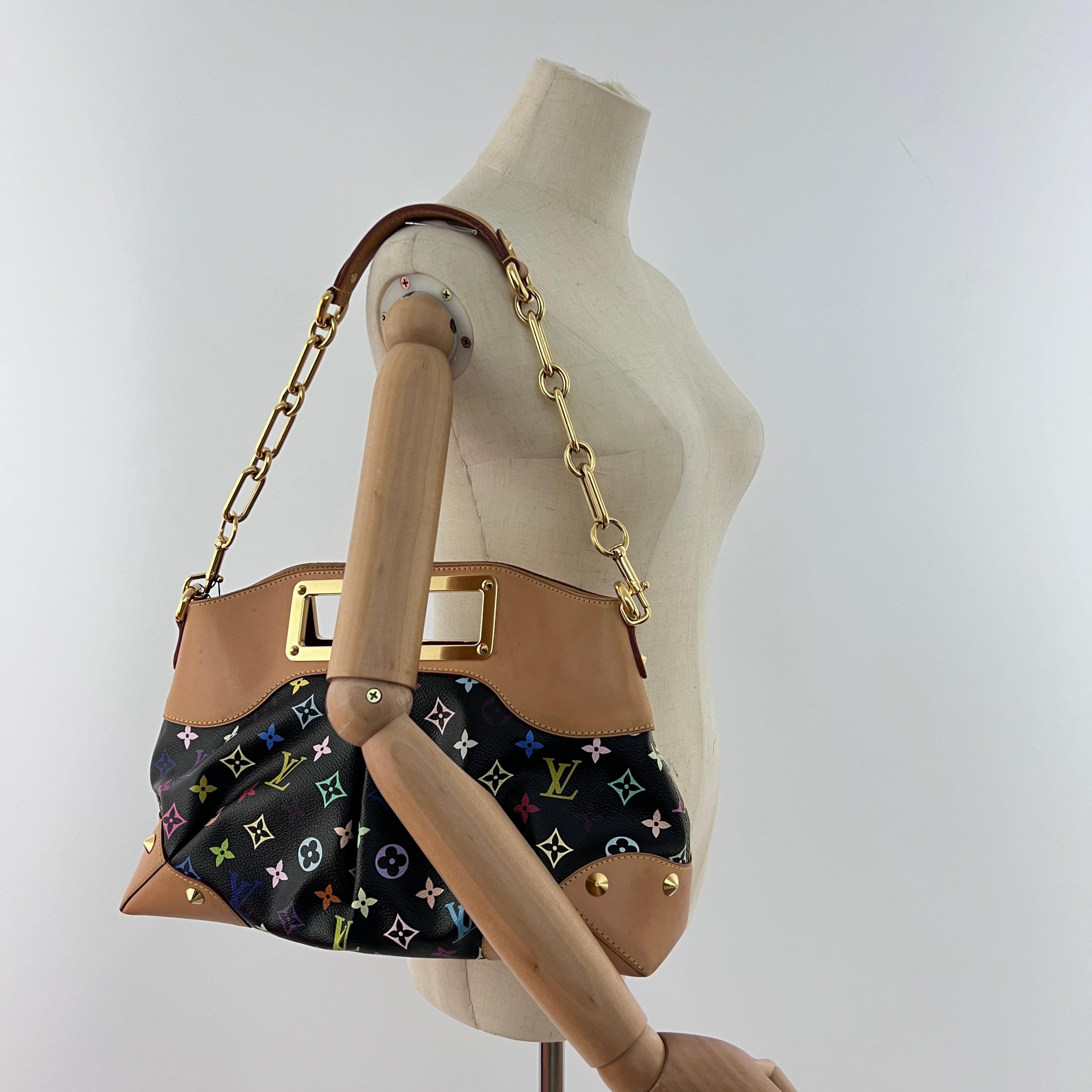 Haupttasche LOUIS VUITTON Judy Murakami toile et cuir marron 2011 im Angebot 6