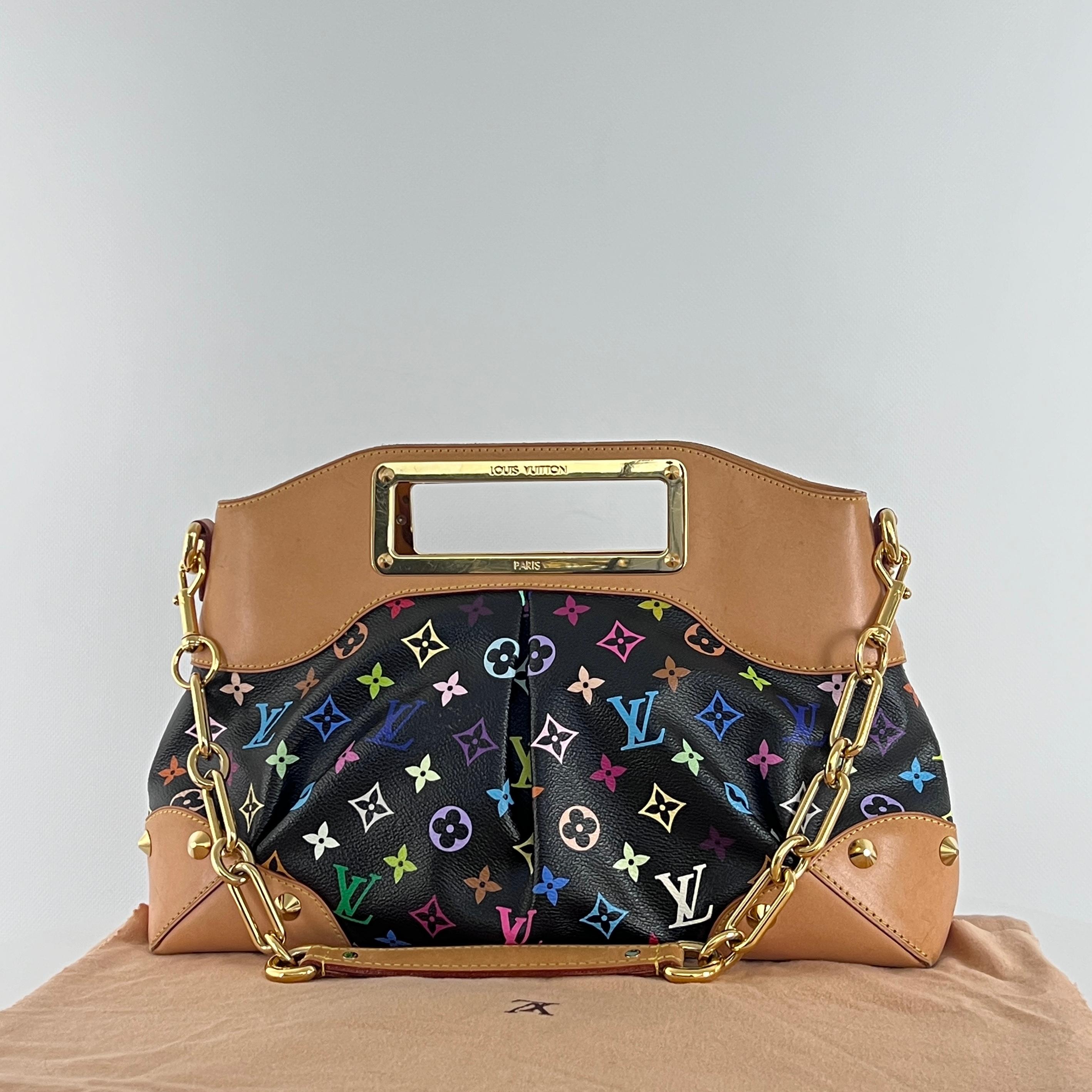 Haupttasche LOUIS VUITTON Judy Murakami toile et cuir marron 2011 im Angebot 7