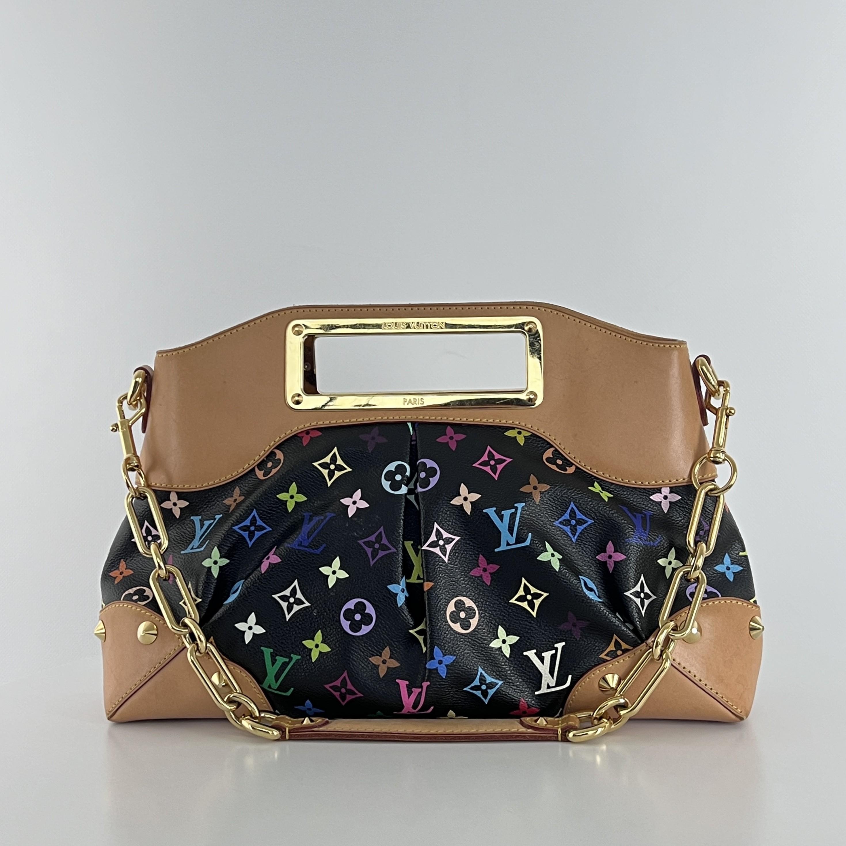 Haupttasche LOUIS VUITTON Judy Murakami toile et cuir marron 2011 im Angebot 8