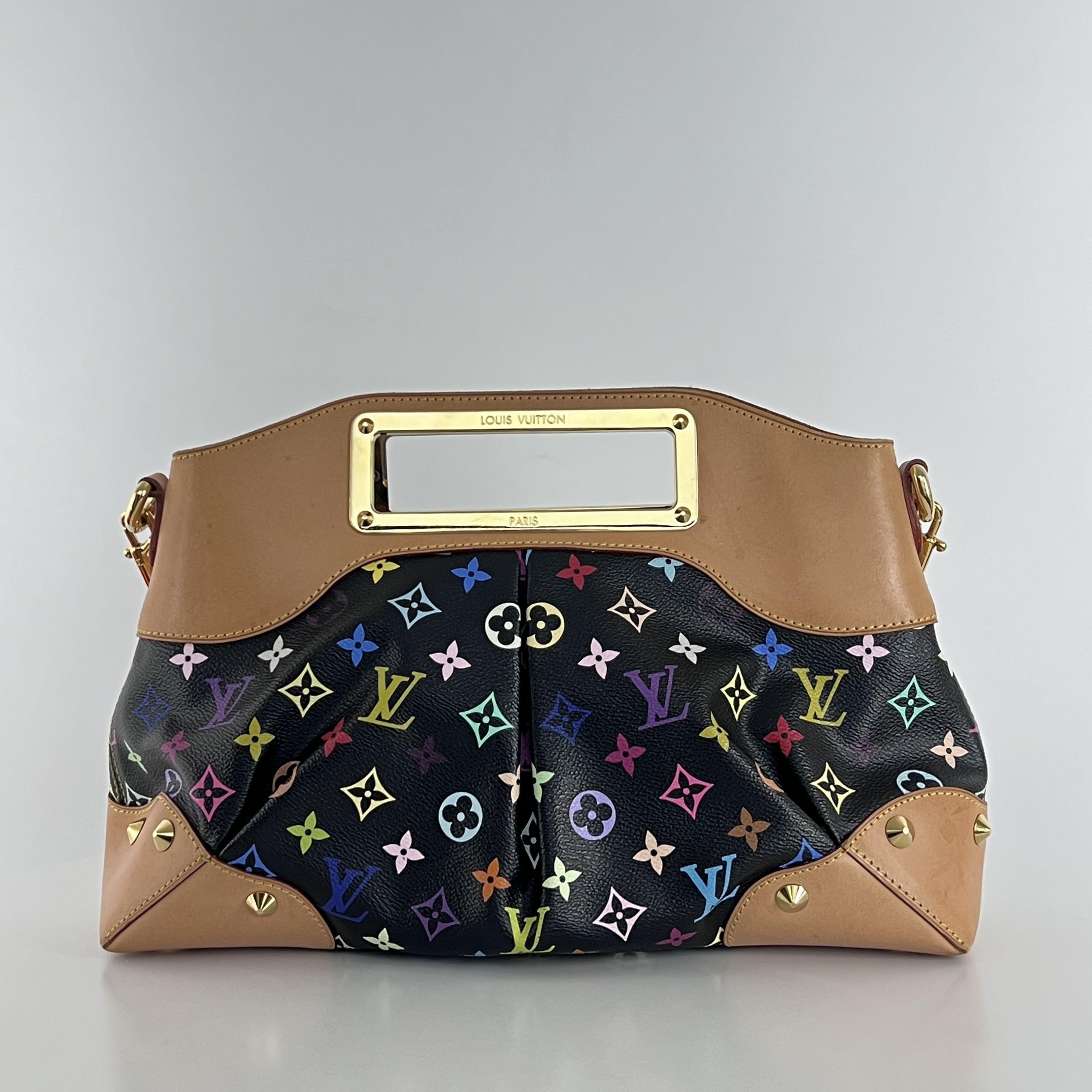 Haupttasche LOUIS VUITTON Judy Murakami toile et cuir marron 2011 im Angebot 9