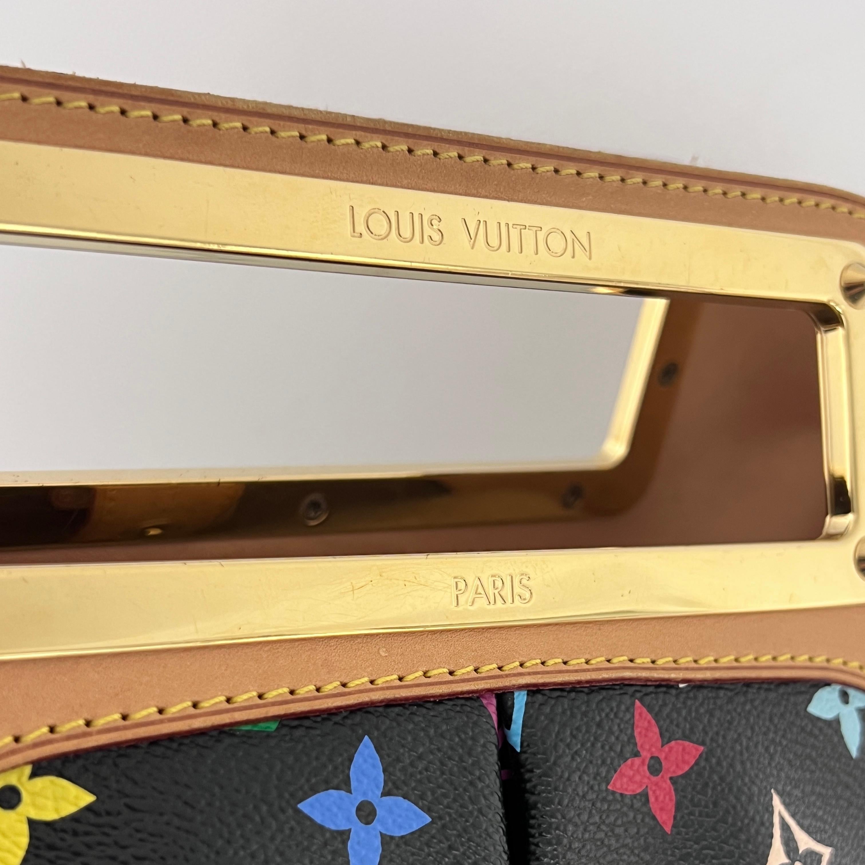 Haupttasche LOUIS VUITTON Judy Murakami toile et cuir marron 2011 für Damen oder Herren im Angebot