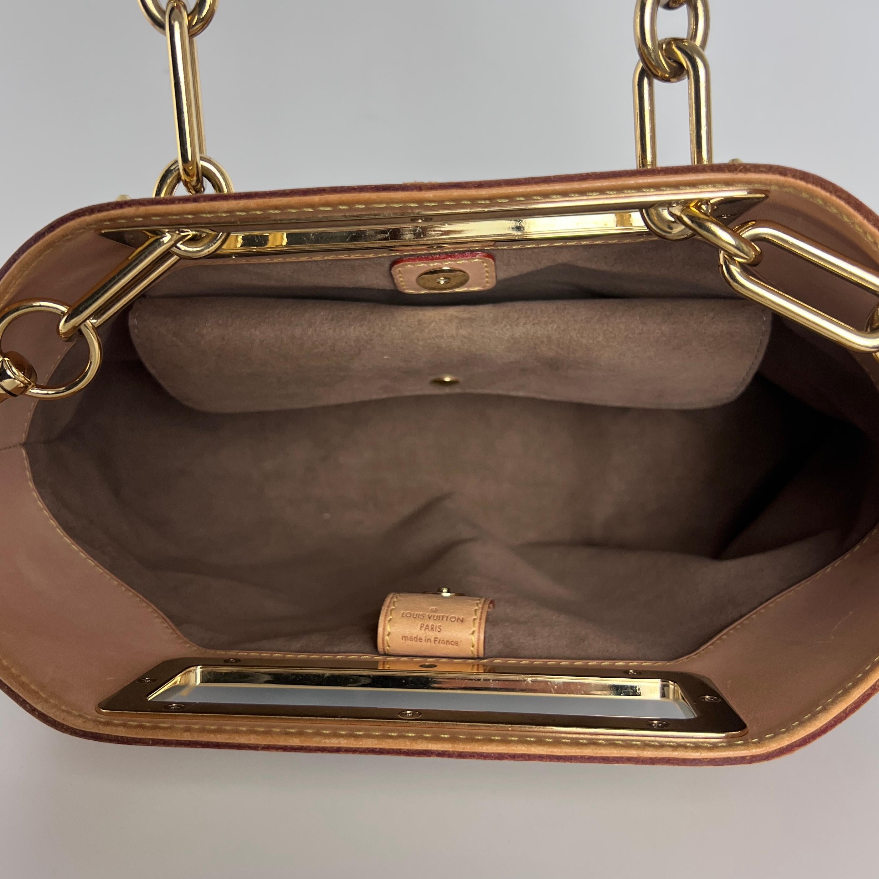 Haupttasche LOUIS VUITTON Judy Murakami toile et cuir marron 2011 im Angebot 3