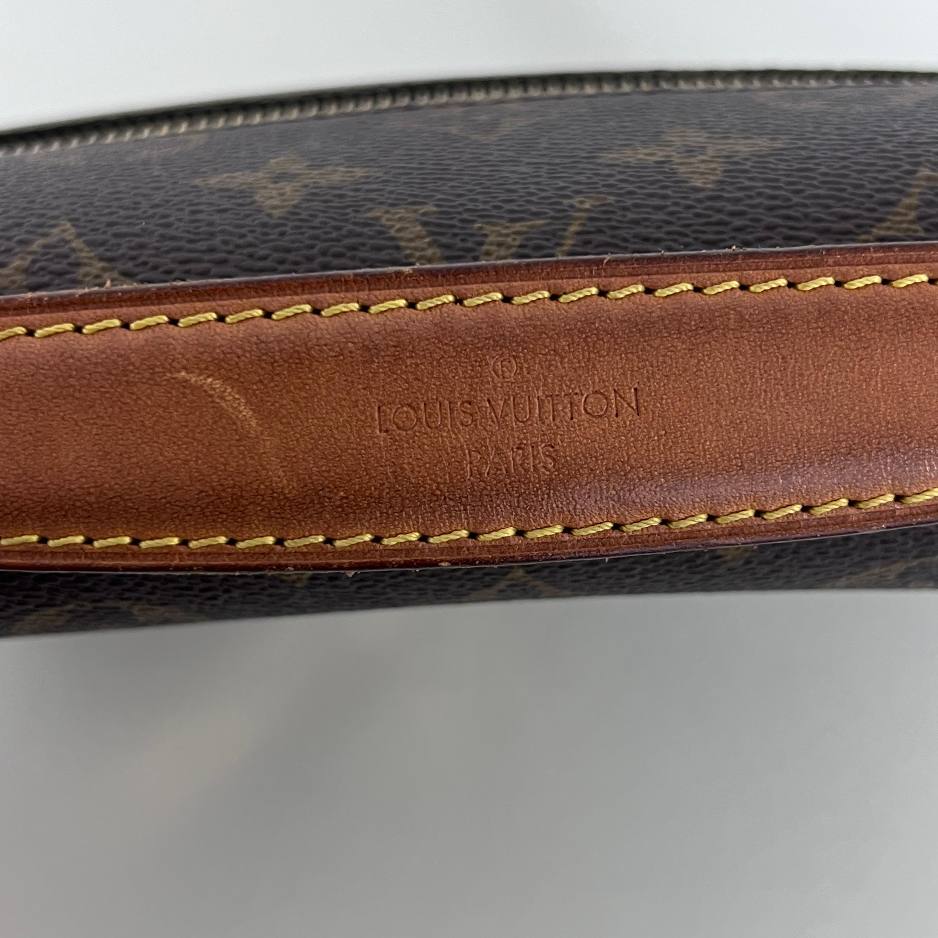 Sac à main LOUIS VUITTON Metis toile et cuir marron 1990-1999 in vendita 4