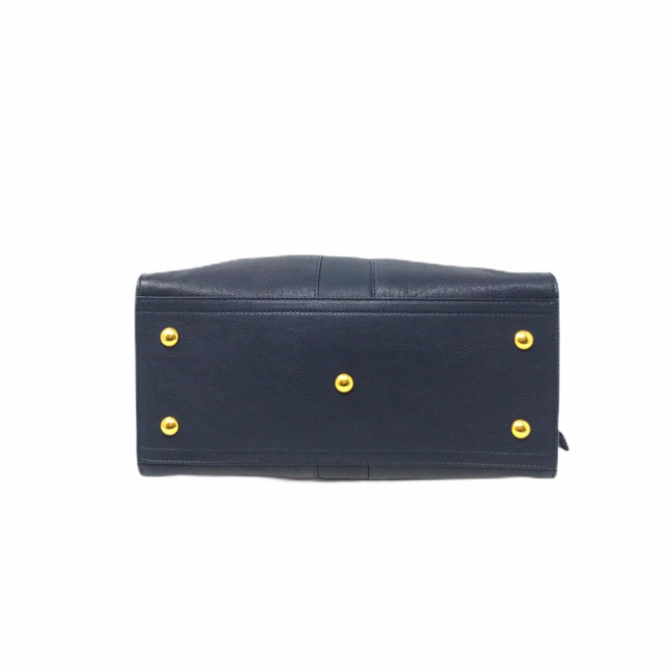 Black Sac Bag SAINT LAURENT Y line Bag, 2015 For Sale