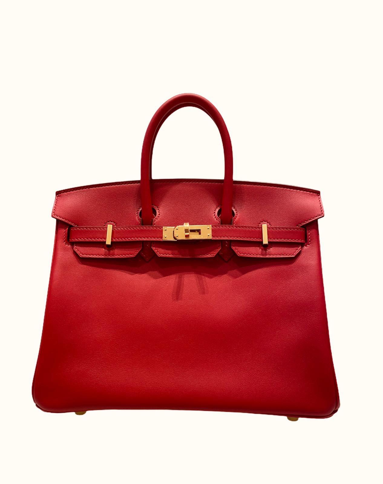 Sac Birkin 25 Rouge Piment , 2020 In New Condition For Sale In Milan, IT