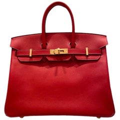 Sac Birkin 25 Rouge Piment , 2020