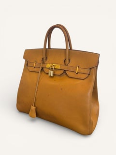 Sac Hermès HAC 32 Vintage Vache Naturelle