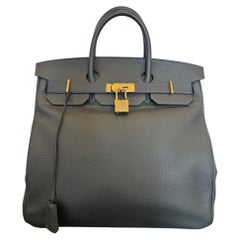 Sac Hermès HAC 40 Togo Vert Foncé 2016