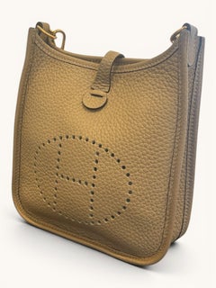 Sac Hermès Mini Evelyne Sable
