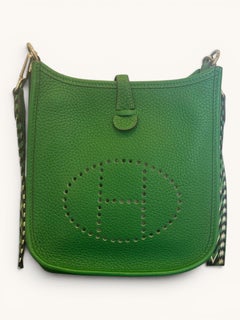 Sac Hermès Mini Evelyne Vert 2020