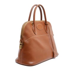 Sac Hermès modèle Bolide format 35 en cuir légèrement grainé (Epsom anciennement