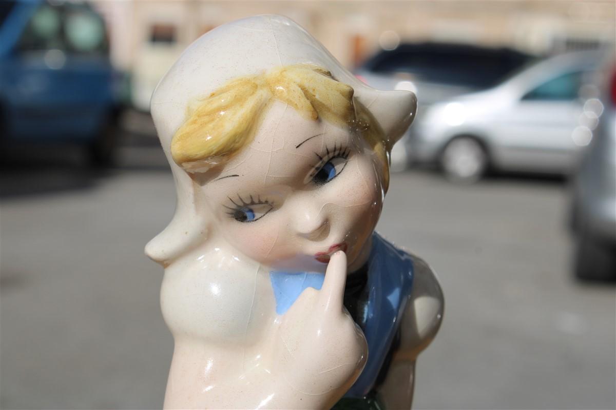 Escultura Saca Country Girl de Leopold Anzengruber Austria, década de 1940 en venta 3