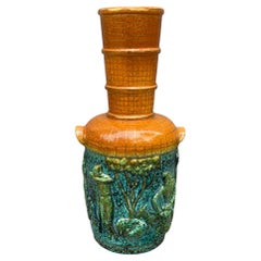 SACA Sesto Fiorentino 1950's Italian Maiolica Vase
