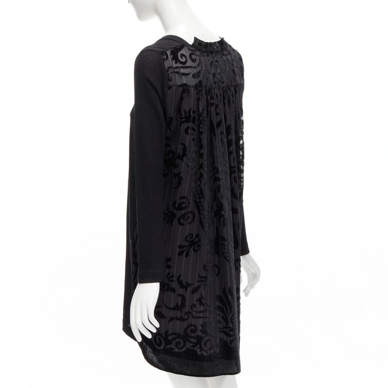 black lace dress low back The Low Back Dress - Black - XS