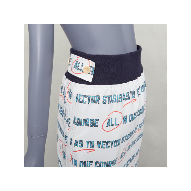 Sacai 2018 Stasi vettoriale stampa grafica cerniera laterale nera in vita gonna a matita JP1 S
Riferimento: MECG/A00148
Marchio: Sacai
Designer: Chitose Abe
Model No: Stasi vettoriale / Tutto a tempo debito
Collezione: 2018
Materiale: