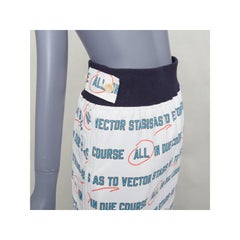 SACAI 2018 Vector Stasis jupe crayon à fermeture éclair latérale JP1 S