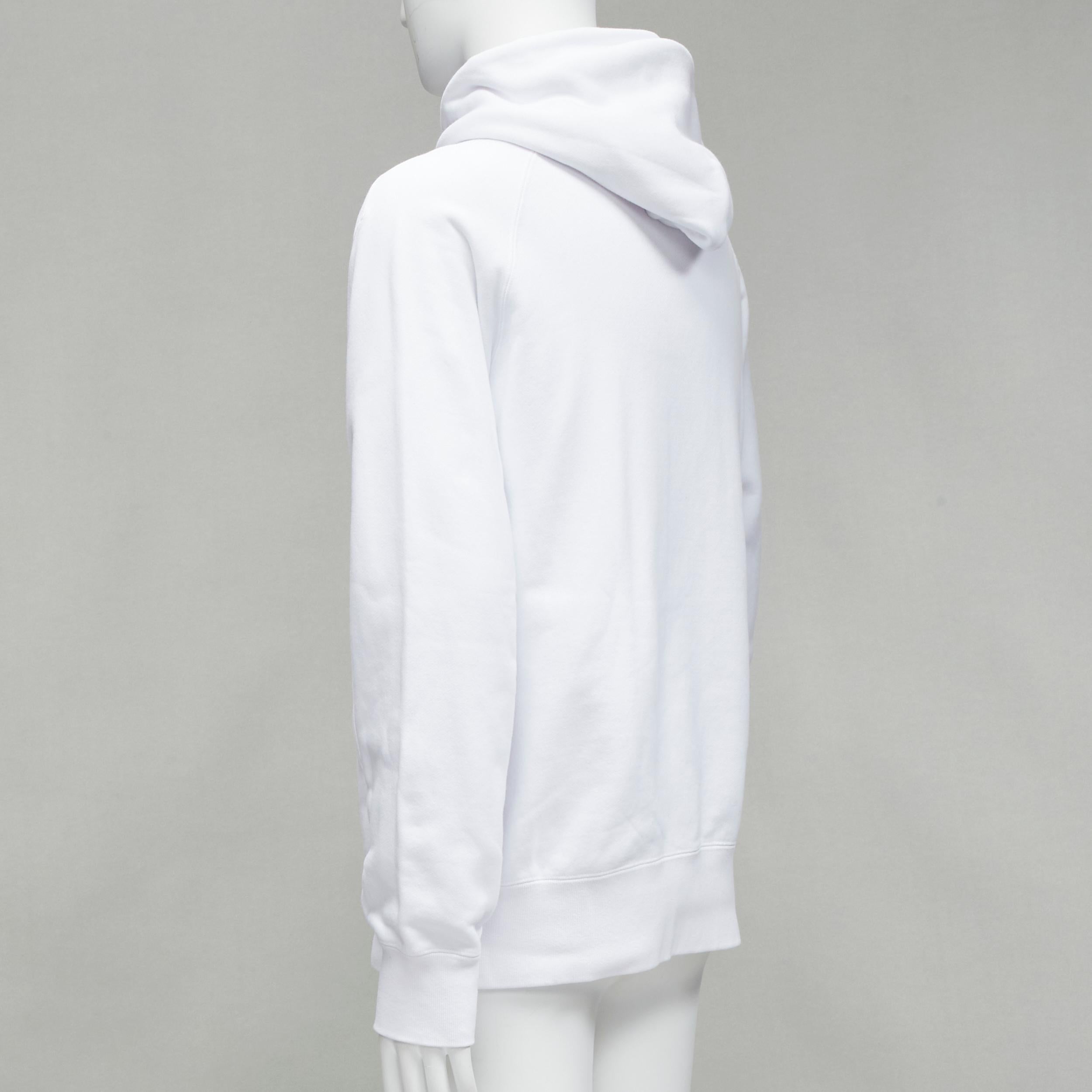 SACAI 2020 Big Lebowski Really Tied Room Together slogan white hoodie Sz.2 M For Sale 1