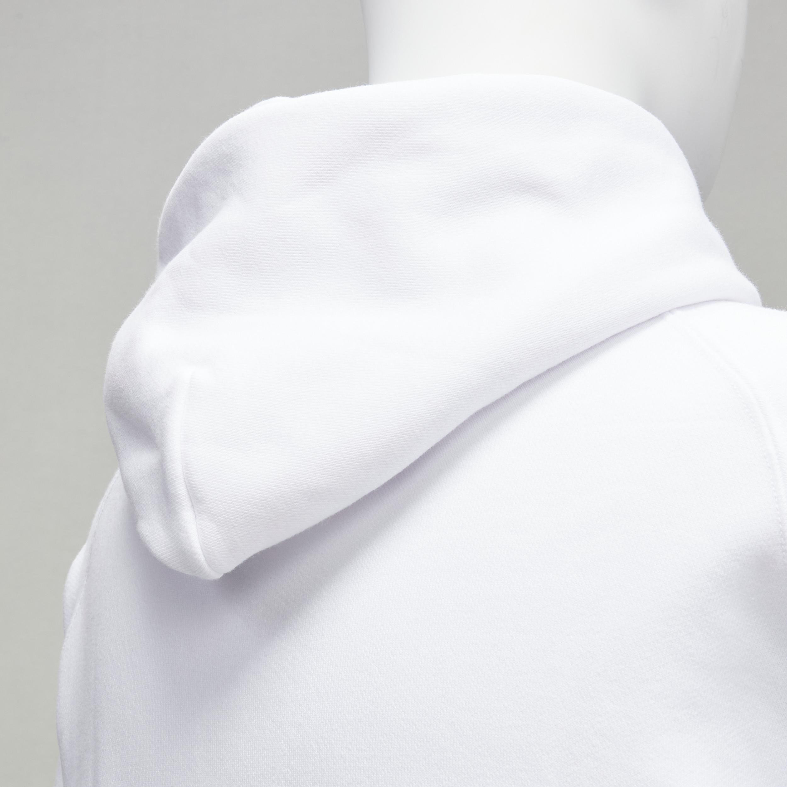 SACAI 2020 Big Lebowski Really Tied Room Together slogan white hoodie Sz.2 M For Sale 3