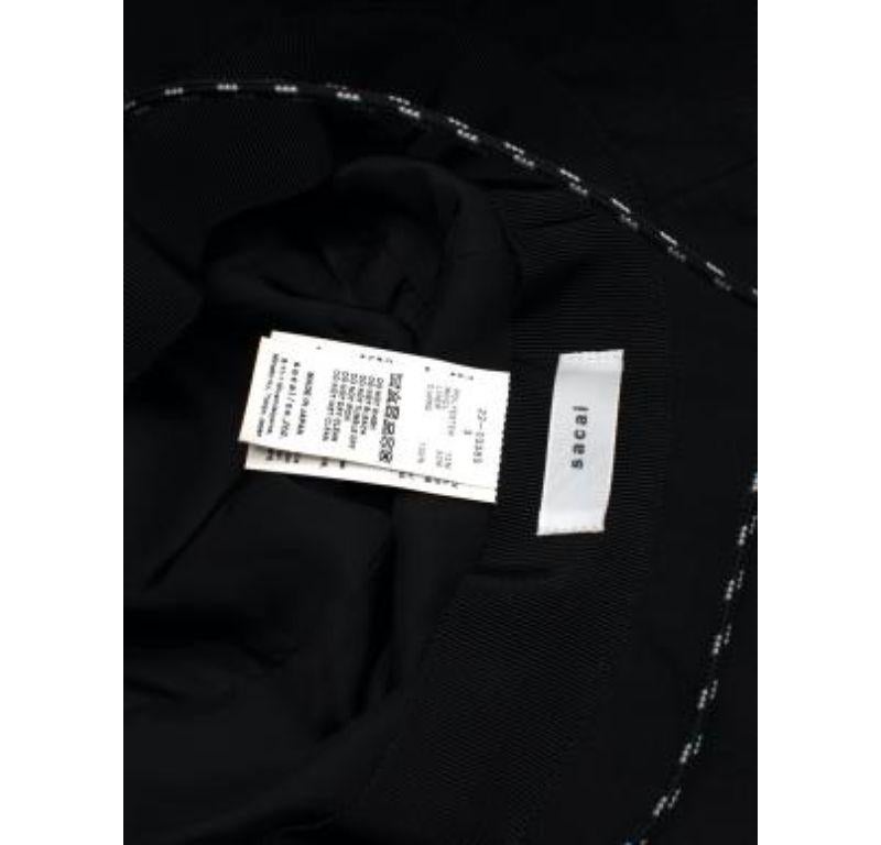 Sacai Black double layer bucket hat For Sale 1