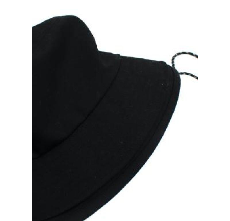 Sacai Black double layer bucket hat For Sale 4