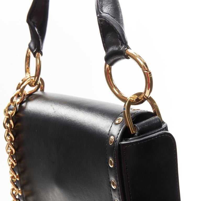 Delhi Chain Saddle Bag Black main image 1