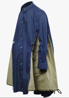 Sacai Hybrid Docking Shirt-Coat -'20s