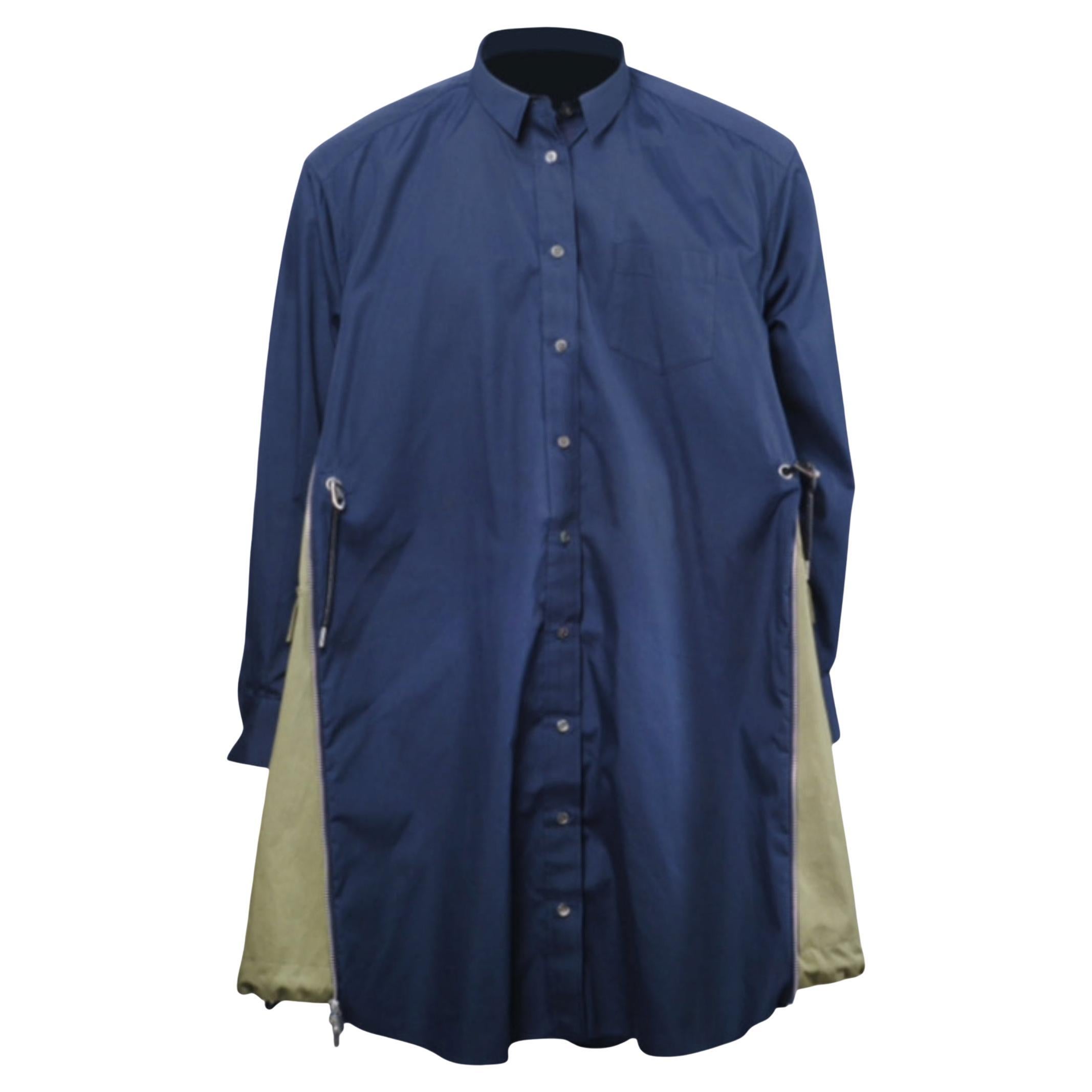 Sacai Hybrid Docking Shirt-Coat -'20s