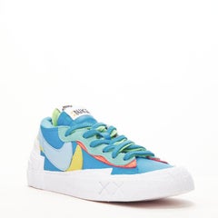 SACAI KAWS Nike Blazer Low neptune blue mid sneaker EU5 EU37.5 DM7901 400
