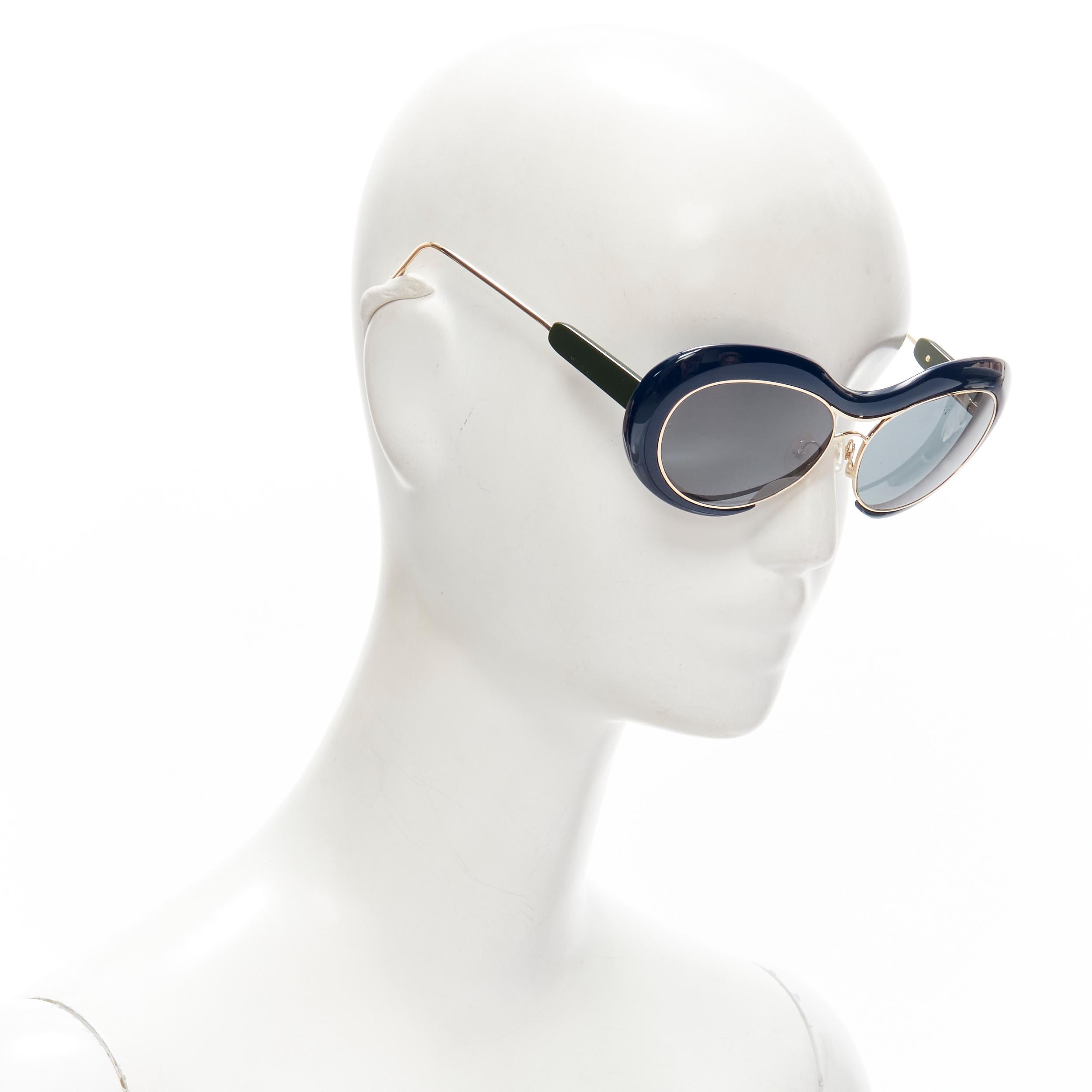 linda farrow mask sunglasses