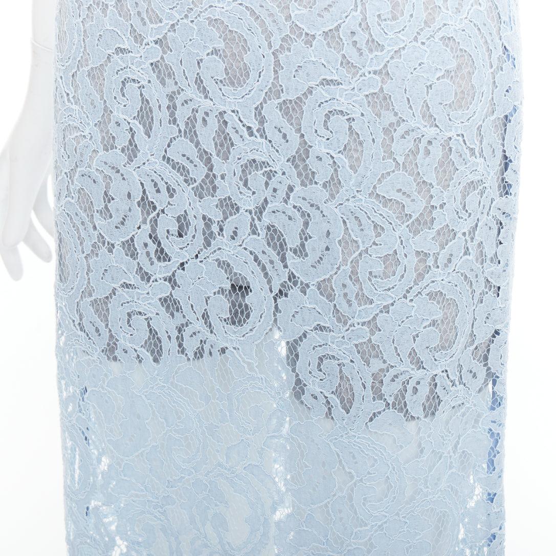SACAI LUCK light blue rayon blend lace grey lined skort skirt JP1 S
Reference: MECG/A00100
Brand: Sacai
Designer: Chitose Abe
Collection: Luck
Material: Lace
Color: Blue
Pattern: Lace
Closure: Zip
Lining: Grey Fabric
Extra Details: Back zip.
Made