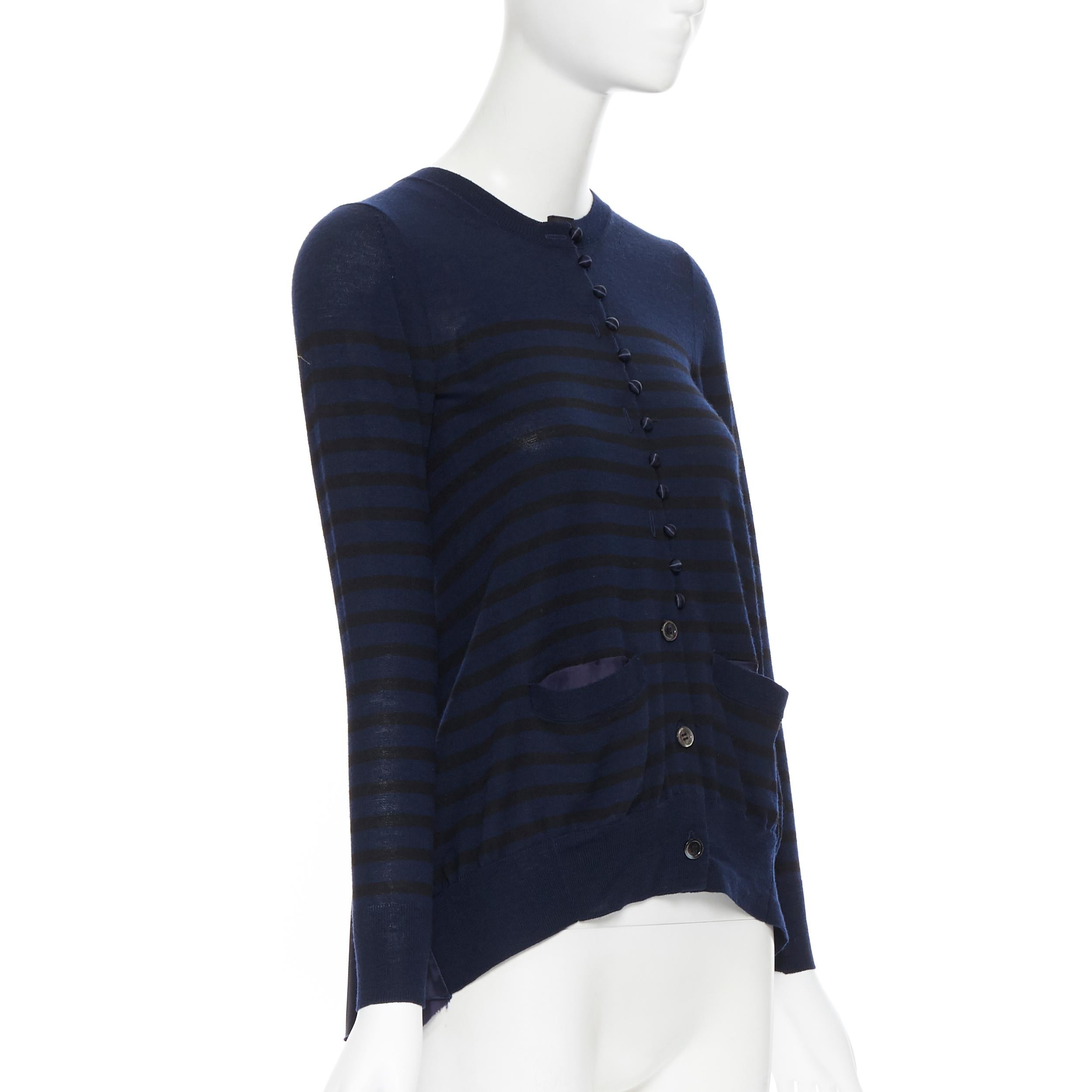 pleated back sweater