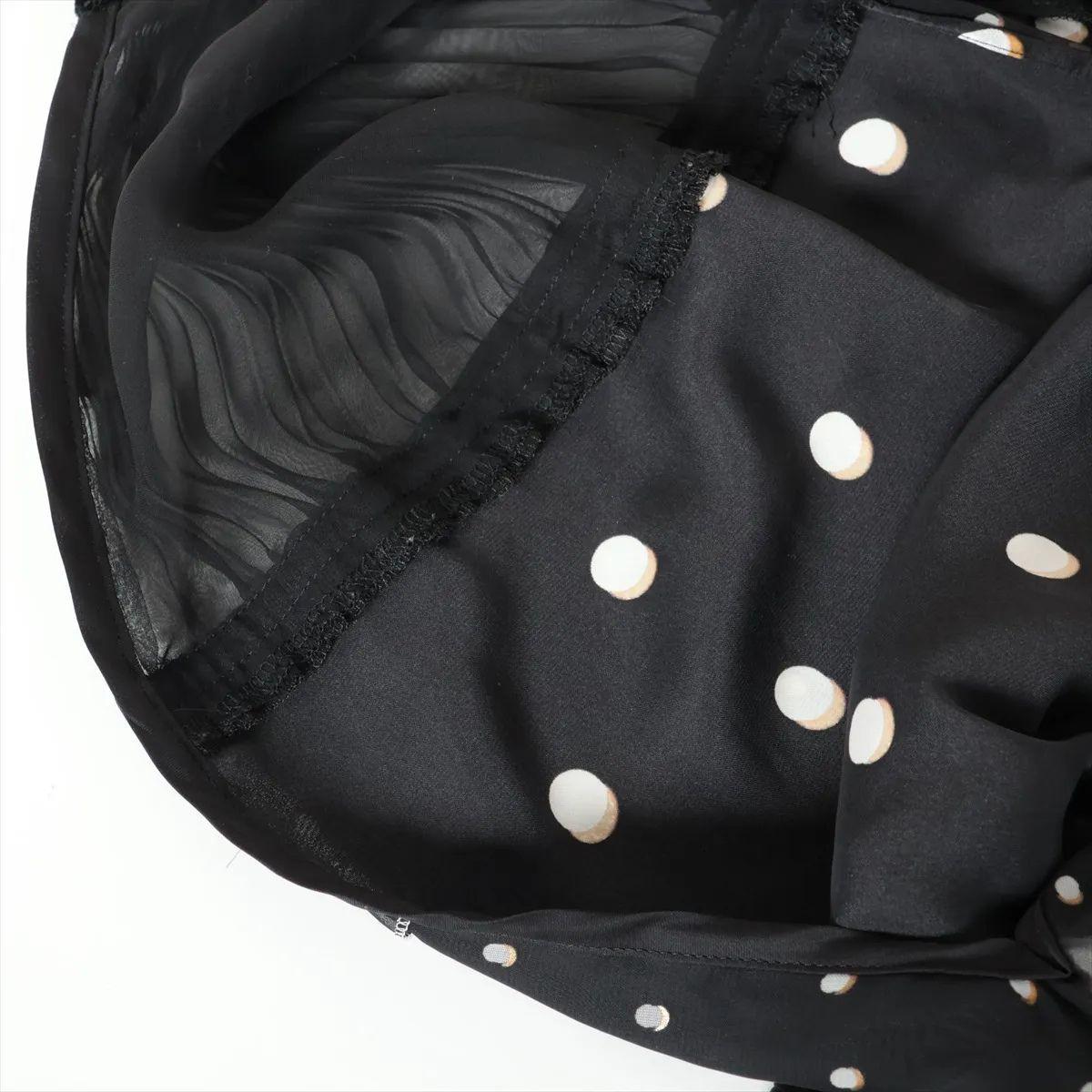 Sacai Polka Dot Jumpsuit mit Rundhalsausschnitt Schwarz im Angebot 2