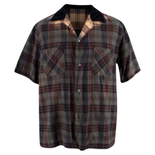 prada-black-and-orange-cotton-polo-shirt-for-sale-at-1stdibs