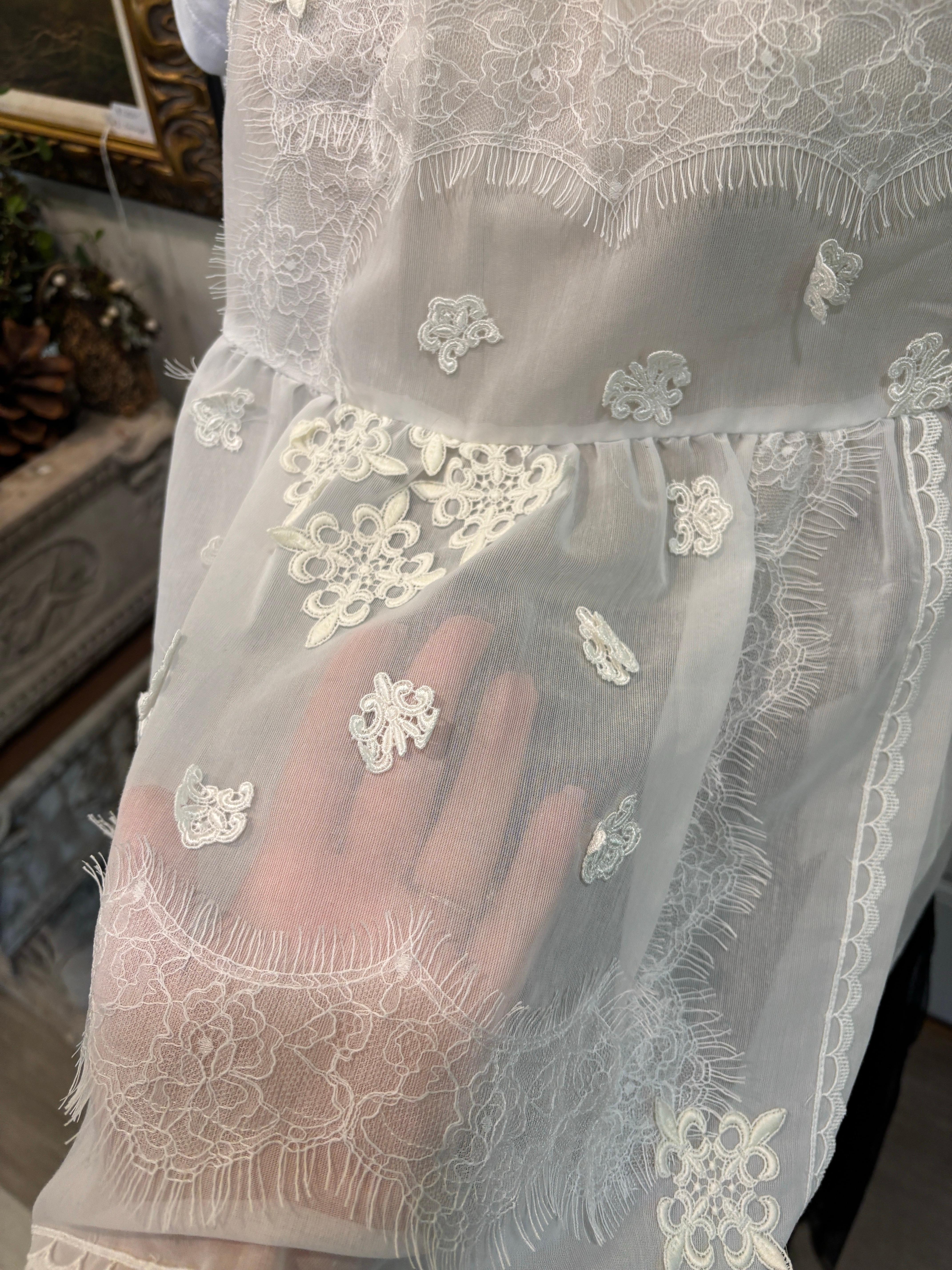 Sacai Hemd Weiß/Größe 3/Neu (Beige) im Angebot