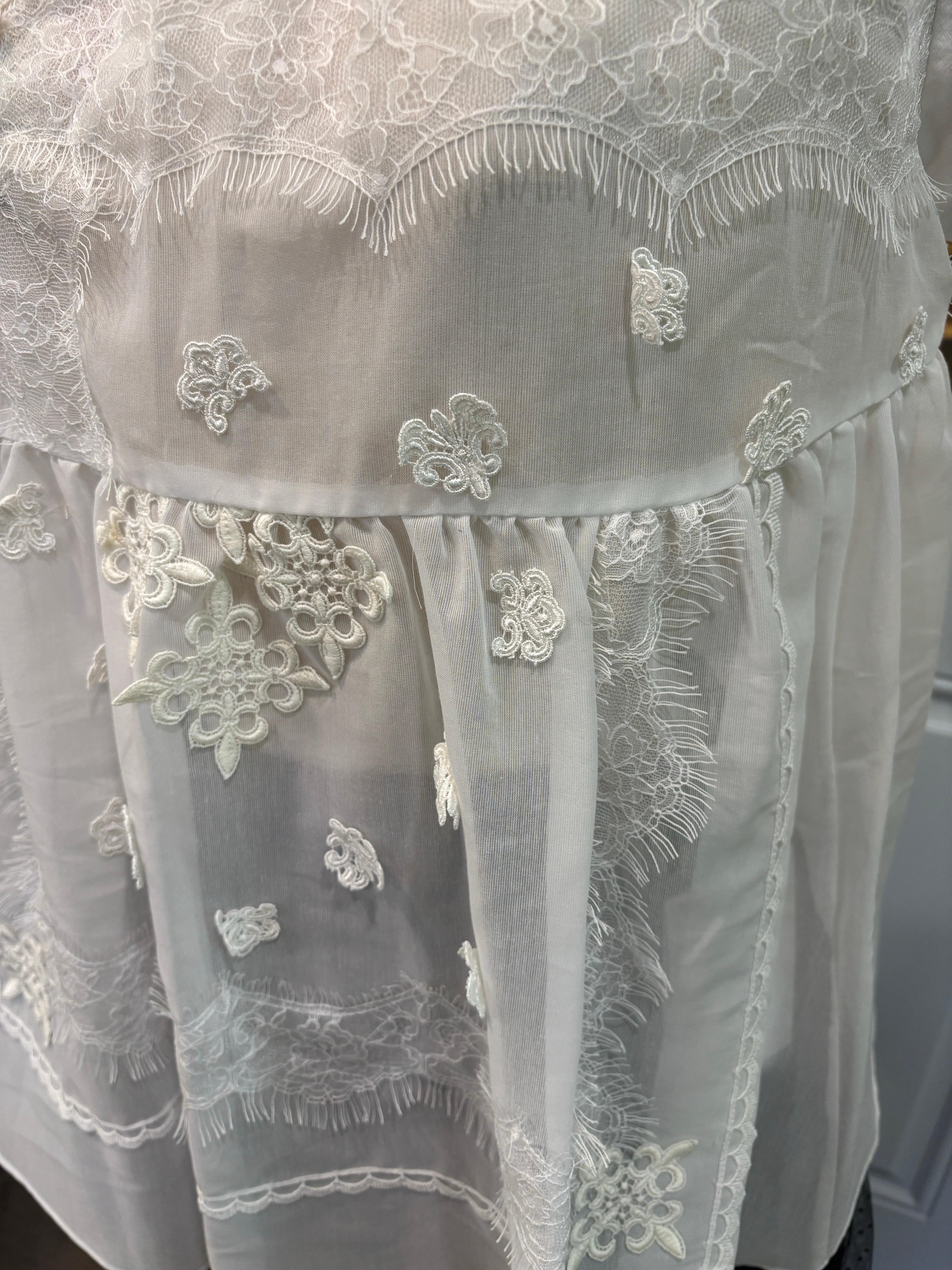 Sacai Hemd Weiß/Größe 3/Neu für Damen oder Herren im Angebot