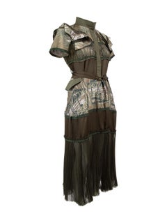 Sacai Women's Layered Trench Dress